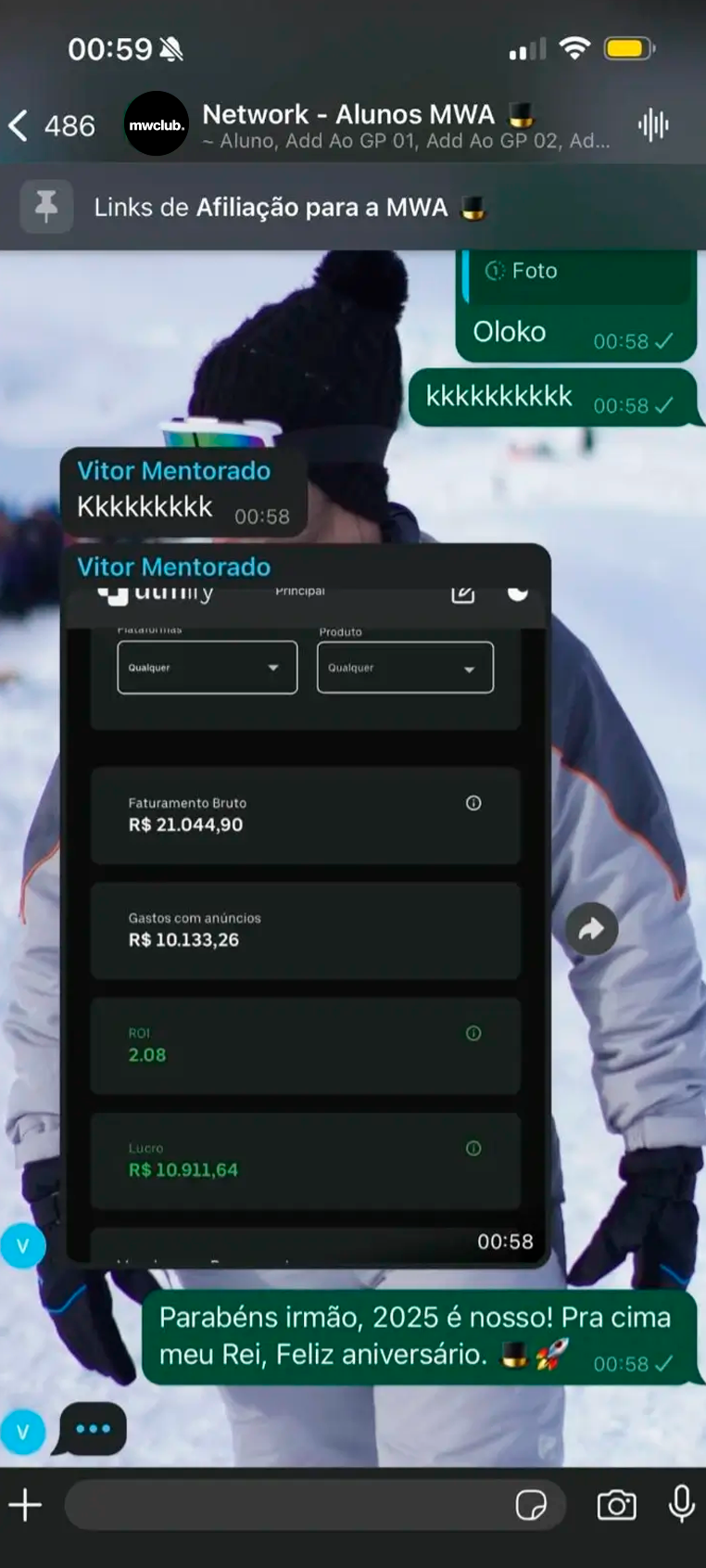 Resultado aluno