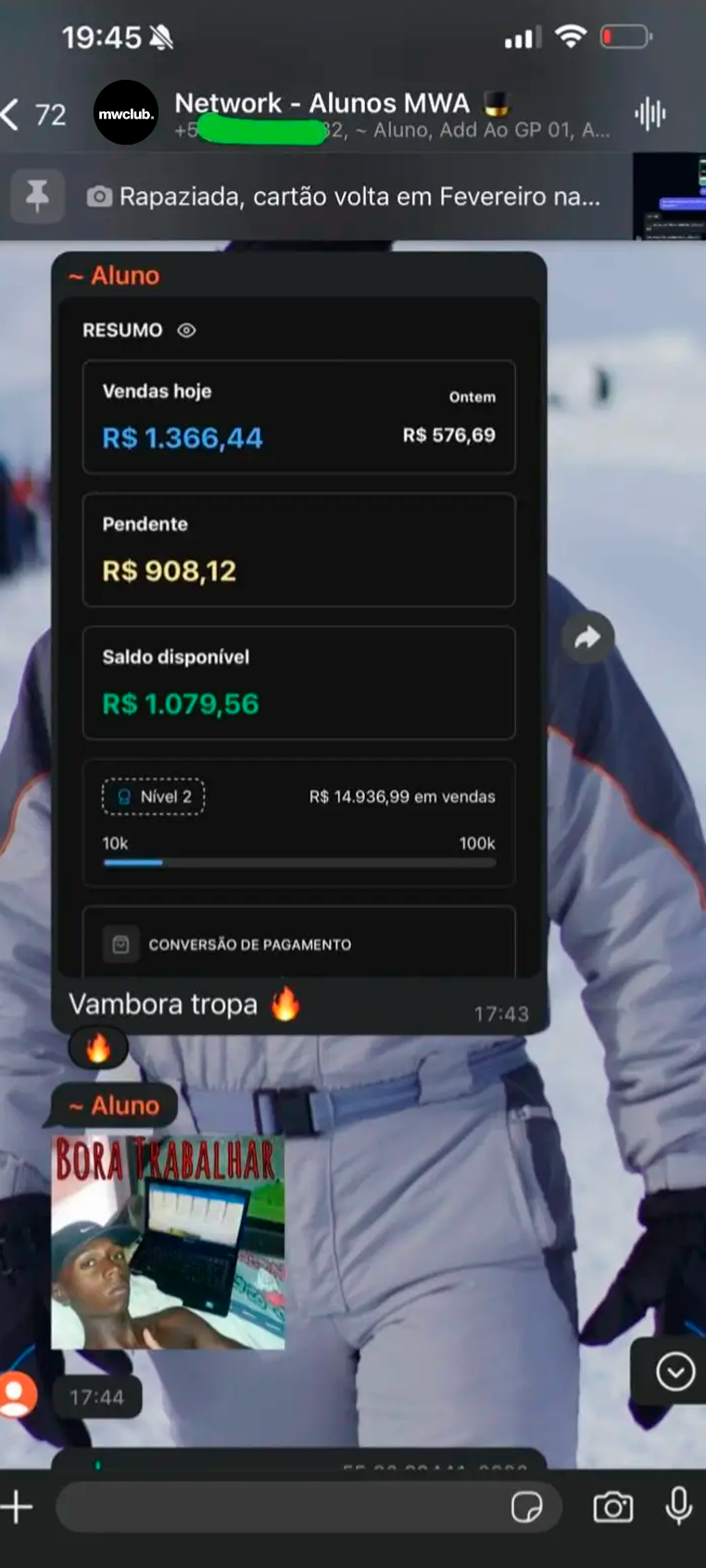 Resultado aluno